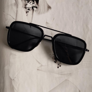 Сонцезахисні окуляри Тоні Старка Чорний в чорному - Інтернет-магазин спільних покупок ToGether
