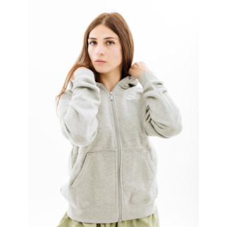 Жіноча Толстовка Nike CLUB FLC FZ HOODIE STD Сірий  XS (7dDQ5471-063 XS) - Інтернет-магазин спільних покупок ToGether