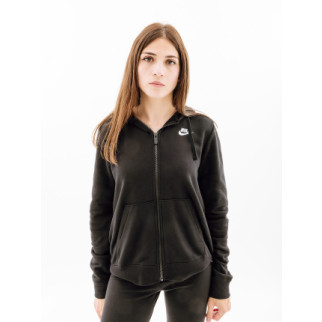 Жіноча Толстовка Nike CLUB FLC FZ HOODIE STD Чорний  XL (7dDQ5471-010 XL) - Інтернет-магазин спільних покупок ToGether