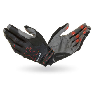 Рукавички для фітнесу MadMax MXG-103 X Gloves Black/Grey M - Інтернет-магазин спільних покупок ToGether