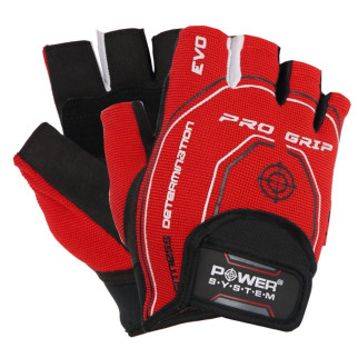 Рукавички для фітнесу Power System PS-2250E Pro Grip EVO Red XS - Інтернет-магазин спільних покупок ToGether