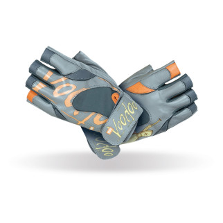 Рукавички для фітнесу MadMax MFG-921 Voodoo Light grey/orange M - Інтернет-магазин спільних покупок ToGether