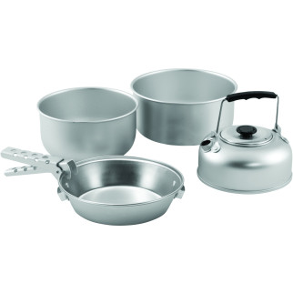 Набір туристичного посуду Easy Camp Adventure Cook Set M Silver (580038) - Інтернет-магазин спільних покупок ToGether