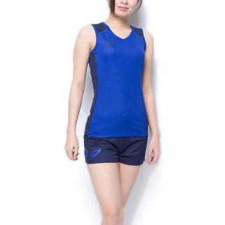 Волейбольна форма жіноча ASICS Woman Sleeveless Set Блакитний M (156861-0805) - Інтернет-магазин спільних покупок ToGether