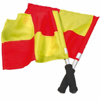 Прапорець арбітра Select Lineman's flag Червоний, Жовтий OSFM (7490600353) - Інтернет-магазин спільних покупок ToGether