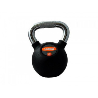 Гиря RUBBER KETTEL DUMBELL Чорний 12кг (LS2044-12) - Інтернет-магазин спільних покупок ToGether