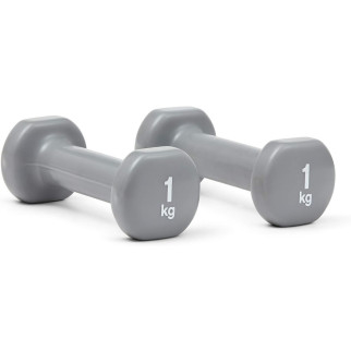 Гантелі Reebok Dumbbells сірий Уні 1 кг RAWT-16151 - Інтернет-магазин спільних покупок ToGether