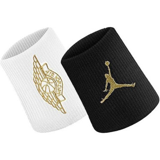 Напульсники Nike JORDAN JUMPMAN X WINGS WRISTBANDS 2 PK Біло-чорні (J.000.3598.092.OS) - Інтернет-магазин спільних покупок ToGether