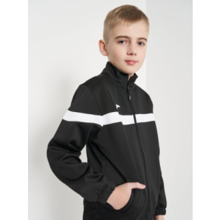 Спортивний костюм дитячий Joma DANUBIO Чорний Білий 129-140 см (102746.102) - Інтернет-магазин спільних покупок ToGether