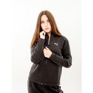 Жіноча Кофта Puma EVOSTRIPE Full-Zip Hoodie Чорний  XS (7d67607301 XS) - Інтернет-магазин спільних покупок ToGether