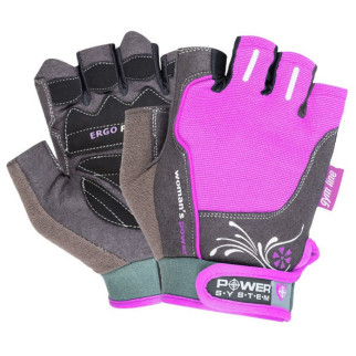 Рукавички для фітнесу Power System PS-2570 Woman’s Power жіночі Pink XS - Інтернет-магазин спільних покупок ToGether