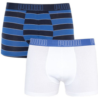 Труси-боксери Puma Bold Stripe Boxer 2-pack M blue/black/white 501001001-010 - Інтернет-магазин спільних покупок ToGether