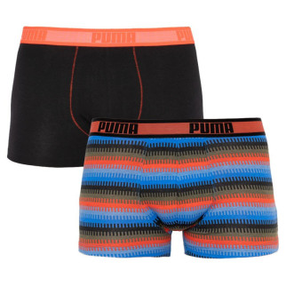 Труси-боксери Puma Worldhood Stripe Trunk 2-pack S black/red/blue 501004001-030 - Інтернет-магазин спільних покупок ToGether