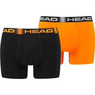 Труси-боксери Head BASIC BOXER 2P Чорний; Помаранчевий M (701219886-001) - Інтернет-магазин спільних покупок ToGether