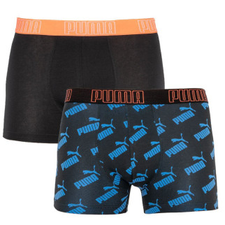 Труси-боксери Puma Big Logo AOP Boxer 2-pack M black/blue 501012001-030 - Інтернет-магазин спільних покупок ToGether