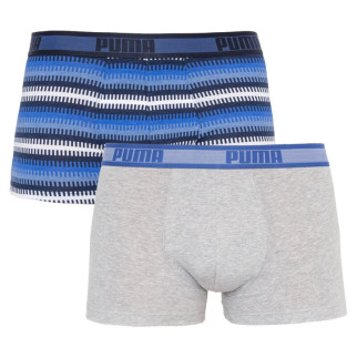 Труси-боксери Puma Worldhood Stripe Trunk 2-pack XL gray/blue 501004001-010 - Інтернет-магазин спільних покупок ToGether