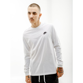 Чоловічий Лонгслів Nike M NSW CLUB TEE - LS Білий  2XL (7dAR5193-100 2XL) - Інтернет-магазин спільних покупок ToGether