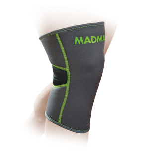 Наколінник MadMax MFA-294 Zahoprene Knee Support Dark Grey/Green (1шт.) L - Інтернет-магазин спільних покупок ToGether