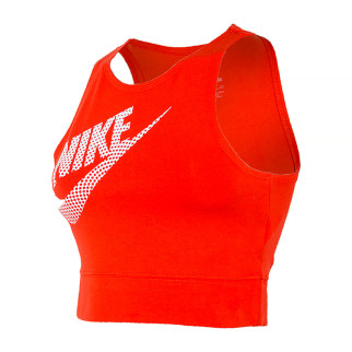 Жіноча Майка Nike W NSW TANK TOP DNC Помаранчевий M (DZ4607-633 M) - Інтернет-магазин спільних покупок ToGether