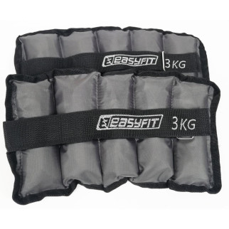 Обтяжувачі для ніг та рук з металом EasyFit Metal 3 кг (пара) - Інтернет-магазин спільних покупок ToGether
