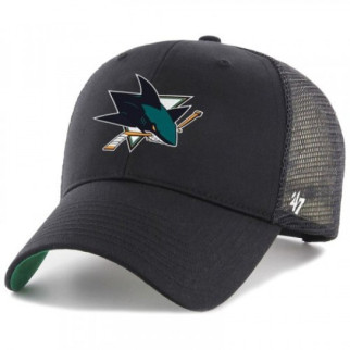 Кепка 47 Brand SAN JOSE SHARKS BRANSON MESH чорний, зелений Уні OSFA H-BRANS22CTP-BK - Інтернет-магазин спільних покупок ToGether