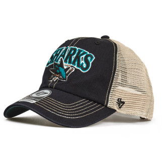 Кепка-тракер 47 Brand SAN JOSE SHARKS One Size Black/Sand/Turquoise/White H-TSCLA22LAP-VB - Інтернет-магазин спільних покупок ToGether