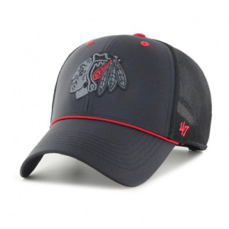 Кепка-тракер 47 Brand NHL Chicago Blackhawks One Size Black/Grey/Red H-BRPOP04BBP-BK - Інтернет-магазин спільних покупок ToGether