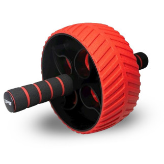 Колесо для преса Power System PS-4107 Full Grip AB Red + килимок Red/Black - Інтернет-магазин спільних покупок ToGether