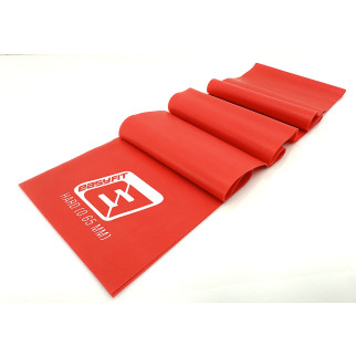 Еластична стрічка EasyFit 0.65 мм для пілатесу та йоги червона - Інтернет-магазин спільних покупок ToGether