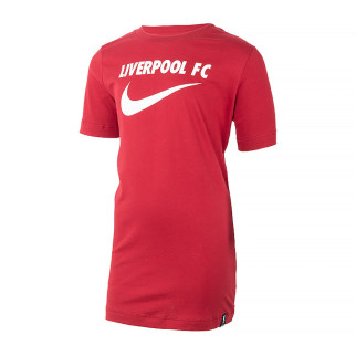 Дитяча Футболка Nike LFC B NK SWOOSH TEE Червоний XL (DJ1535-608 XL) - Інтернет-магазин спільних покупок ToGether