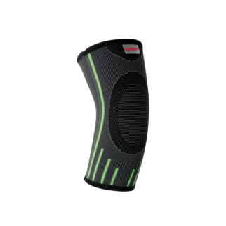 Компресійний налокітник MadMax MFA-283 3D Compressive elbow support Dark grey/Neon green (1шт.) L - Інтернет-магазин спільних покупок ToGether