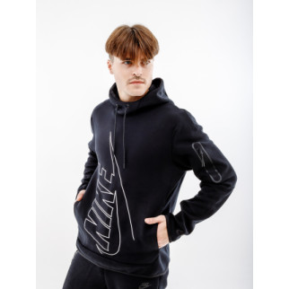 Чоловіче Худі Nike TCH FLC GX PO HOODIE Чорний 2XL (7dDX0577-010 2XL) - Інтернет-магазин спільних покупок ToGether