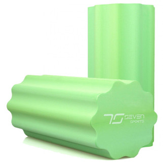 Масажний ролик 7SPORTS профільований YOGA Roller EVA RO3-45 зелений (45*15см.) - Інтернет-магазин спільних покупок ToGether
