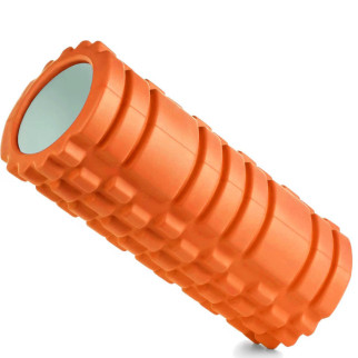Масажний ролик (роллер) U-POWEX EVA foam roller (33x14см.) Orange - Інтернет-магазин спільних покупок ToGether