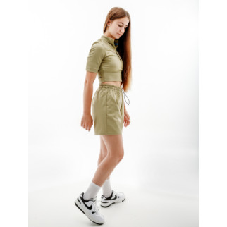 Жіночі Шорти Nike W NSW SWSH SHORT WVN SU Бежевий  L (7dFJ4887-276 L) - Інтернет-магазин спільних покупок ToGether