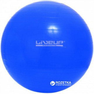 Фітбол LiveUP GYM BALL блакитний 65см LS3221-65b - Інтернет-магазин спільних покупок ToGether