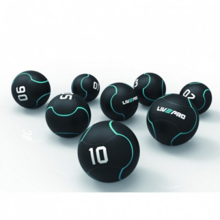 Медбол LivePro SOLID MEDICINE BALL чорний 1кг LP8110-1 - Інтернет-магазин спільних покупок ToGether