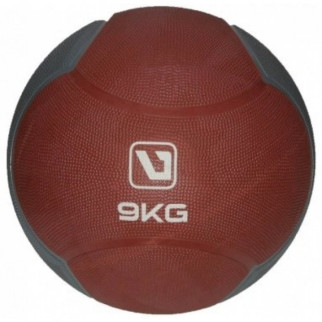 Медбол MEDICINE BALL  темно-вишневий,  темно-сірий 9кг-286мм LS3006F-9 - Інтернет-магазин спільних покупок ToGether