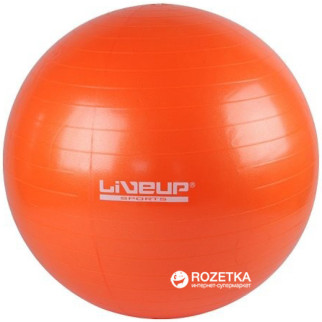 Фітбол LiveUP GYM BALL помаранчевий 55см LS3221-55o - Інтернет-магазин спільних покупок ToGether