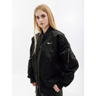 Жіноча Куртка Nike W NSW VRSTY BMBR JKT Чорний L (7dDV7876-010 L) - Інтернет-магазин спільних покупок ToGether