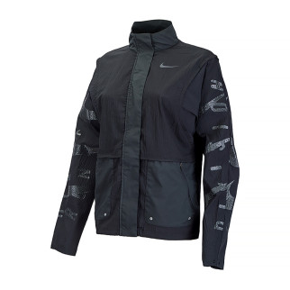 Жіноча Куртка Nike W NK TF RUN DVN JACKET Чорний M (DX0325-010) - Інтернет-магазин спільних покупок ToGether