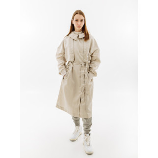 Жіночий Тренч Nike TRENCH SU Бежевий M (7dFB4521-104 M) - Інтернет-магазин спільних покупок ToGether