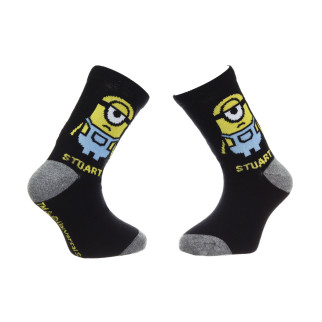 Шкарпетки Minions Stuart 27-30 black/gray 35124-1 - Інтернет-магазин спільних покупок ToGether