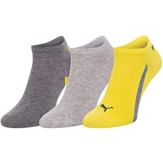 Шкарпетки Puma Unisex Lifestyle Sneakers 3-pack 35-38 gray/yellow 201203001-003 - Інтернет-магазин спільних покупок ToGether