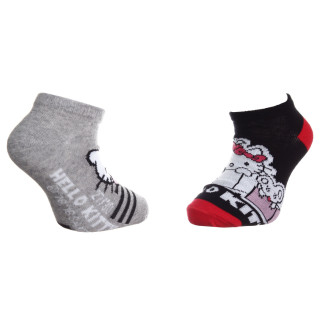 Шкарпетки Hello Kitty Socks 2-pack 27-30 gray/black 37712-1 - Інтернет-магазин спільних покупок ToGether