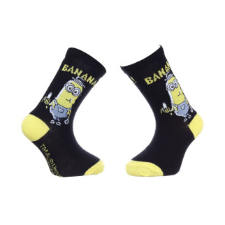 Шкарпетки Minions Minion And Banana 27-30 black/yellow 37014-4 - Інтернет-магазин спільних покупок ToGether