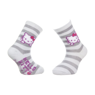 Шкарпетки Hello Kitty Head Hk  Stripes 19-22 gray 32770-6 - Інтернет-магазин спільних покупок ToGether