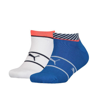 Шкарпетки Puma Boys' Sneaker Stripe 2-pack 35-38 white/blue 104001001-020 - Інтернет-магазин спільних покупок ToGether