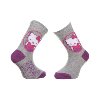 Шкарпетки Hello Kitty Head Hk  Writing 23-26 gray 32770-3 - Інтернет-магазин спільних покупок ToGether