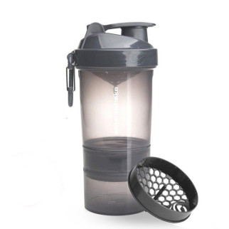 Шейкер спортивний SmartShake Original2GO 600ml Dark Gray (Original) - Інтернет-магазин спільних покупок ToGether